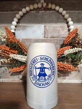 Vintage German Brauerei Schlossberg Dachau Beer Stein – Bavaria picture