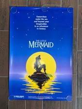 Original The Little Mermaid Movie Poster 27x40 Ariel Advance Art Vintage 1989 picture