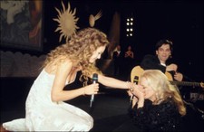 Vanessa Paradis and Jeanne Moreau 1995 at Cannes Historic Movie Old Photo 2 picture