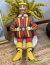 Vintage 1970s Burger King Advertising Character Plush Doll Made in USA picture