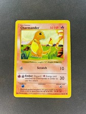 Shadowless Charmander 46/102 - Base Set - Vintage 1999 Pokemon Card picture