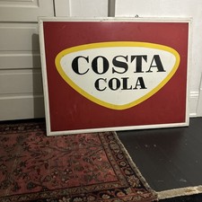 Vintage Costa Beverages Soda Sign picture