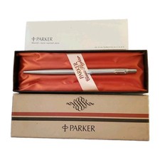 Vintage 1976 Parker Classic Flighter Ballpoint Pen New Old Stock In Box 4/76 USA picture
