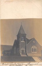 J55/ Garfield New Jersey RPPC Postcard c1910 First Presbyterian Church 22 picture