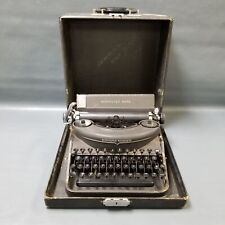 Vintage Remington Rand Noiseless Manual Typewriter Model 7 w/Case TESTED picture
