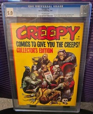 Creepy #1 Warren 1964 CGC 5.0 Off-White Pages Jack Davis cover EC artists picture