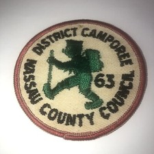 VINTAGE BSA Patch District Camporee 1963 Nassau County Council.           S/200 picture