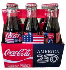 Coca-Cola America 250  6 PAK   8 FL OZ bottles 2026 SIGNATURE PARTNER COLLECTION picture