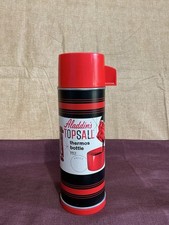 Vintage Aladdin TOPSAL Print Thermos NEW OLD STOCK NOS Paper Wrap &  Manual 1960 picture