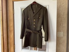 WWII 8th AIR FORCE B-17 Officer Irving Bant DFC 381st BS Footlocker Uniform Cap. picture