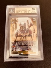 TOP POP - The Mandalorian SSP Foil Stamp - 2023 Weiss Schwarz Disney 100 Jpn picture