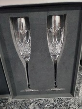 Waterford Set Of 2 True Love    Crystal Champagne  7 oz w/ Box picture