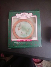 Hallmark Keepsake Ornament Purple Finch 1988 Collector Series Seventh & Final picture