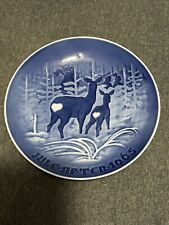 1965 Jule Aften Bing & Grondahl Christmas Plate picture