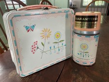 VINTAGE JUNIOR MISS LUNCHBOX AND THERMOS picture