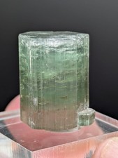 Bi Color Elbaite Tourmaline from the Tourmaline King Mine, Pala, CA- 8.75 g picture