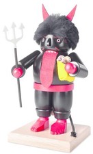 Müller German Nutcracker Krampus, Height 22 cm / 9 inch, Original Erzgebirge ... picture