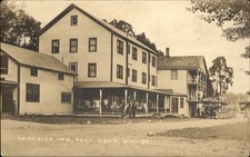 Port Kent NY Lakeside Inn c1900s-10s Real Photo Vintage Postcard bhn picture