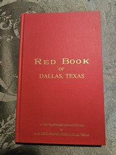Dallas, Texas 1895-1896 Directory Ltd Ed picture