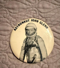 ASTRONAUT JOHN GLENN PIN FROM NYC TICKER TAPE PARADE MARCH 1 1962 3 1/2