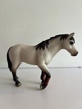 Schleich Trained Riding Pony/Horse White Collectible Farm Animal 2011 3I picture