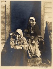 c. 1895 Two Tlingit Women in Fort Wrangle, Alaska Photograph by Winter & Pond picture