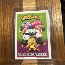 2026 Gross Card Con Grossémon  Cards Team Snot Rocket Signed Auto Pokémon Parody picture