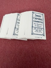 vintage lot of 107 Sweet Caporal tabacco  baseball mini cards reprint 1988 picture