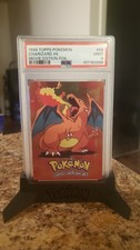 Topps 1999 Pokémon Movie Edition Charizard #6 Foil PSA 9 Trading Card (POP 123) picture