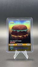 2025 Topps Chrome Spongebob Squarepants The Krusty Krab Krabby Patty Gold /50 picture