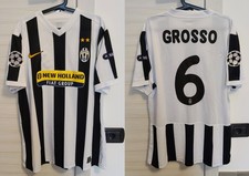 JUVENTUS-BORDEAUX FOOTBALL JERSEY 9/15/09 MATCH WORN N°6 BIG CHAMPIONS LEAGUE  picture