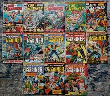 Lot of 13 Key Savage Sub-Mariner #60 61 6 63 64 65 66 67 68 69 70 71 72 Marvel picture