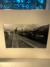 Ira Current 1949 “Main Line” Rio Grande Railroad original Photo Print Untoned #7 picture