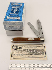 1996 Case Classic 62085 Brown Bone Physician's Knife w/ Box & COA 1 of 375 picture