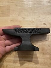Winchester Anvil Gunsmith Gun Rifles Collector Paperweight Blacksmith Gunsmith picture