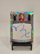 2026 Leaf Metal Michael J Fox On Card Auto /15 picture