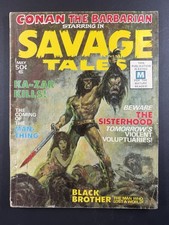 Savage Tales #1 1975 💥 1st Man-Thing SOMEONE’S PERSONAL COLORING PROJECT picture