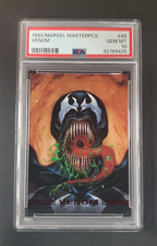 1993 MARVEL Masterpieces Venom #45 PSA 10 Pop 162 picture
