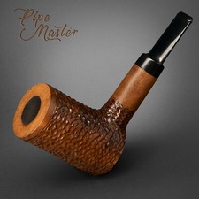 Mr. Brog HAND MADE WOODEN SMOKING LARGE PIPE FOR TOBACCO  302 Dunkan Duke  Brown picture