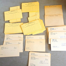 PRISTINE WWII Los Angeles Civil Defense Archive - 38 Personnel & 120 Blanks  picture
