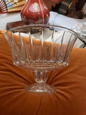 Vintage Royal Limited 24% Lead Crystal Round Pedestal Bowl picture