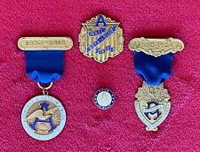 BOYS IN BLUE COMPANY A ROCHESTER NY CIVIL WAR VETERANS MEDALS & PINS 1904 - 1924 picture