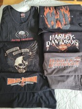 Lot Of 6 Men’s LARGE Harley Davidson Tank Tops Bruce Rossmeyer's Daytona Florida picture