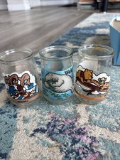 Vintage Welch's Jelly Jars- Winnie The Pooh #4, Manatee And Three caballeros #4 picture