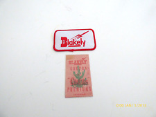 Blakely Oil and Gas ++++RARE++++  PREMIUM COUPON and Blakely Logo Patch picture