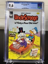 Walt Disney Uncle Scrooge #195 Whitman 03/82 CGC 9.6 picture