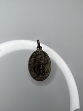 Vintage Catholic “Centennial Of Our Lady Of Lourdes” 1858-1958 Charm Pendant picture