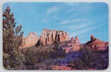 Flagstaff Arizona Wilson Mountain Lower Oak Creek Chrome Postcard picture