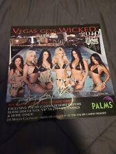 Stormy daniels /Palms Casino/Calendar 2010/ Wicked Girls/signed autograph. picture