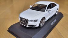 Kyosho Audi A8 D4 1/43 White Model Car Diecast Rare Out of Print picture